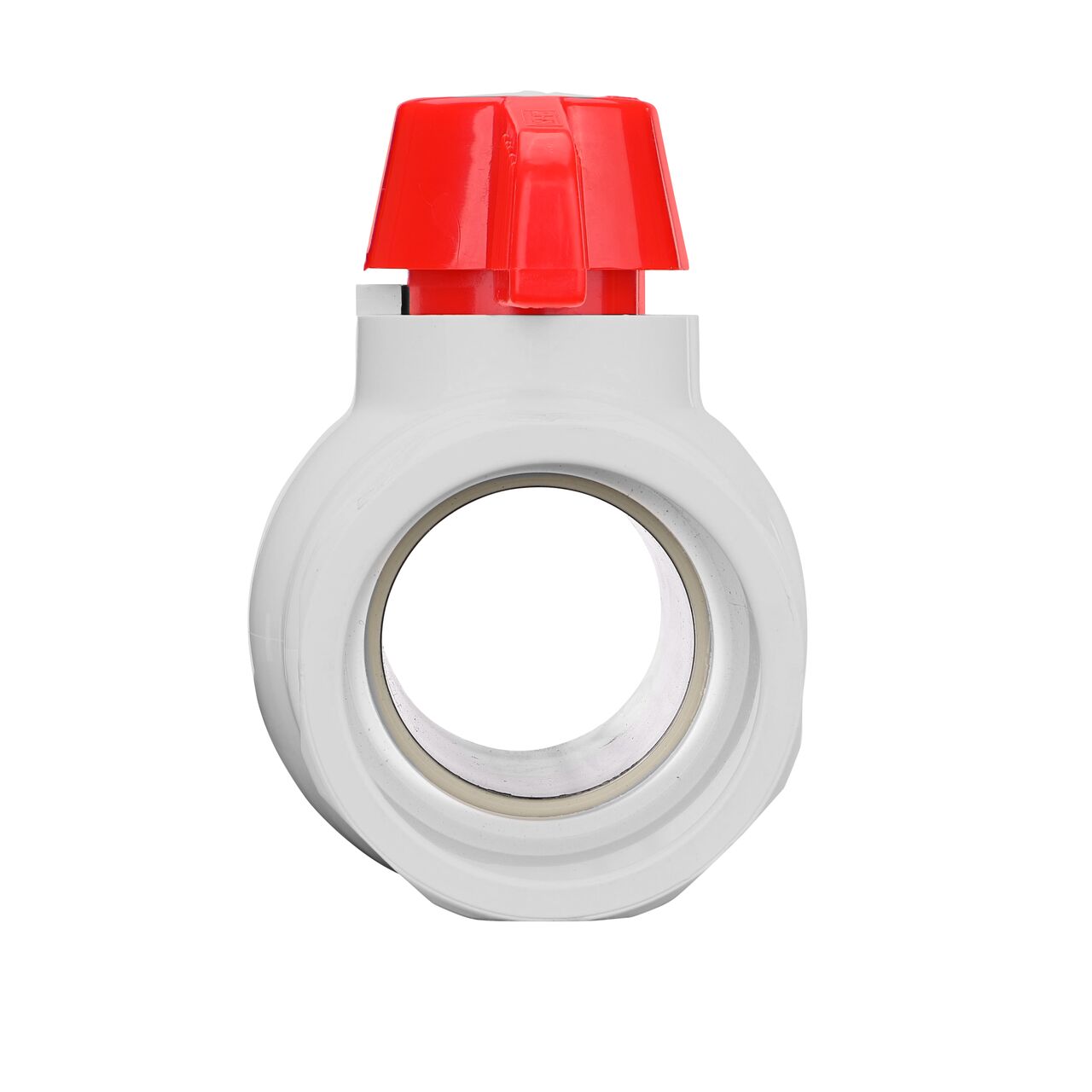 The NDS 2 in. PVC IPS Ball Valve is made of durable material and works with most PVC pipe to transport water and prevent backflow of contaminated water in pressurized systems (NDS E1410-20)