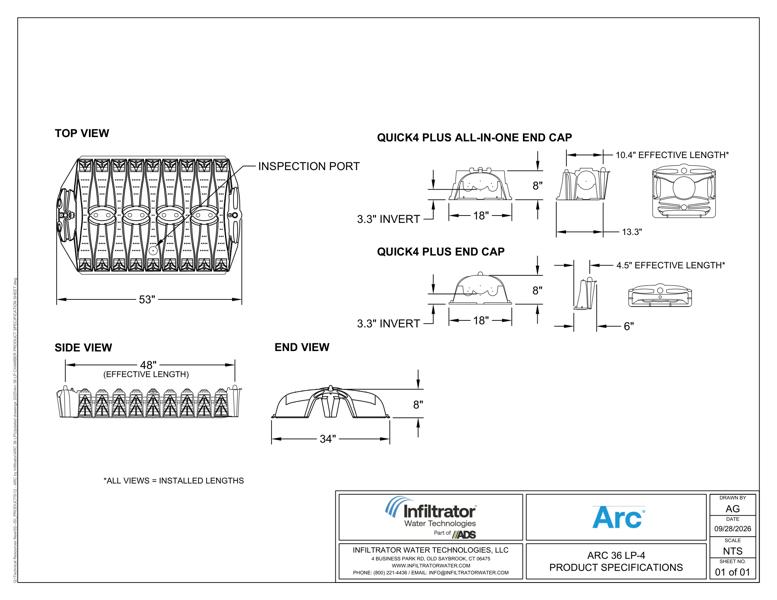 Arc 36 LP-4 Standard Detail