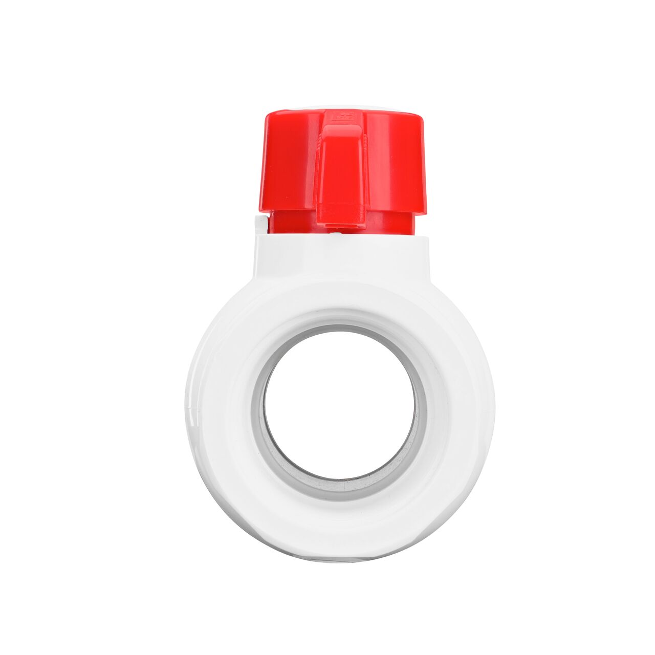 NDS 1-1/2 in. PVC IPS Ball Valve direct water flow one-way through pipes when the ball valve opens that is perfect for pool and spa, irrigation, and plumbing installations (NDS E1420-15)