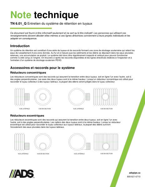TN 6.01_Q Detention System Maintenance