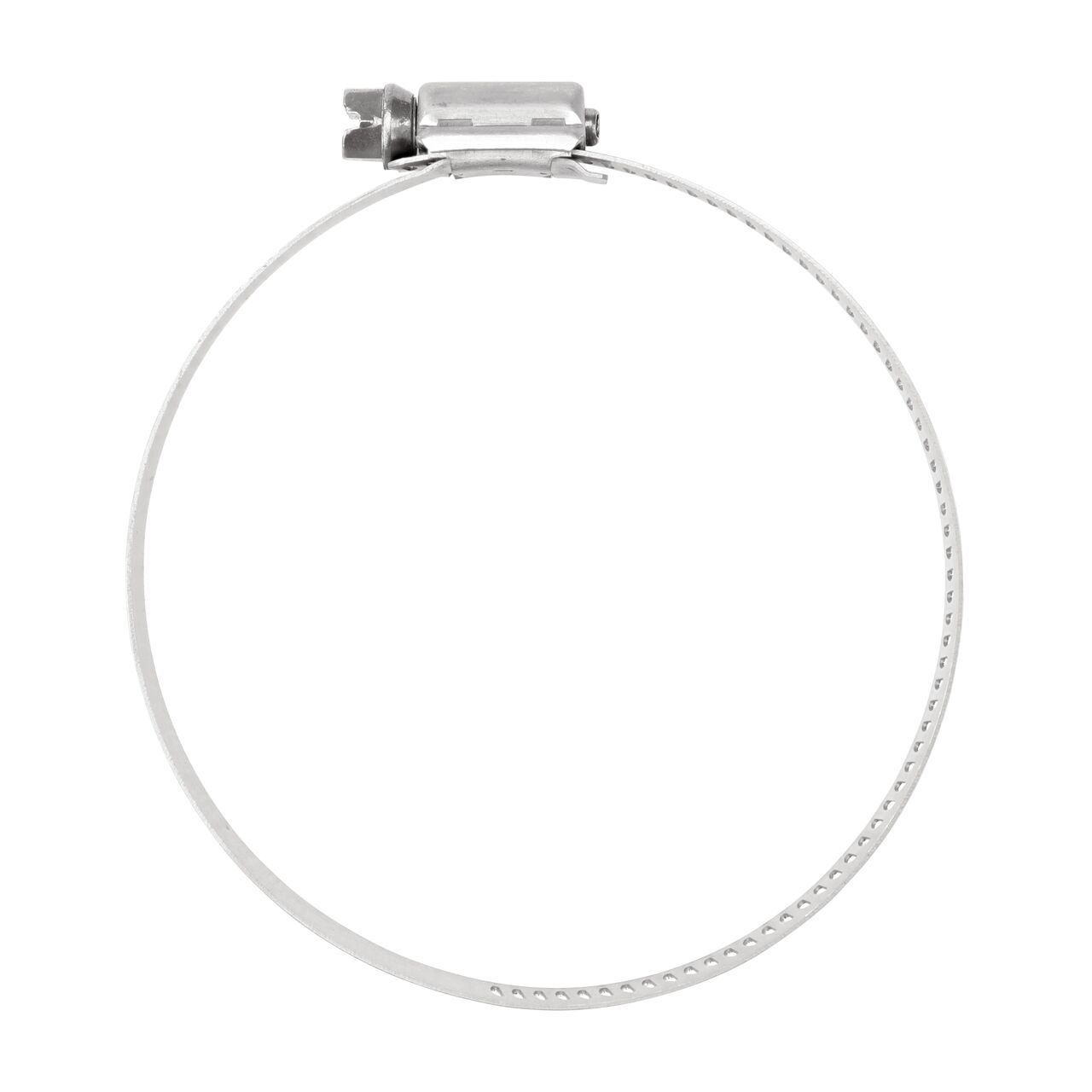The NDS SAE 52 Worm Drive Hose Clamp with Aero Seal 1/2 in. band width (NDS 64052H) has a diameter range of 2-13/16 - 3-3/4 in.