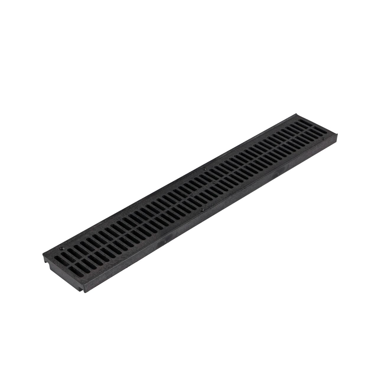 NDS Black Spee-D® Channel Drain Grate (NDS 243-1*) for driveways, concrete patios, pool areas, and walkways fits Spee-D Channel Drain; retail