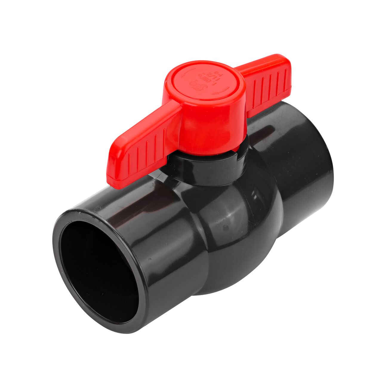 NDS PVC IPS Ball Valve is leak-resistant valve connects two 1-1/2 in. Sch. 40 pipe ends in an irrigation or other pressurized system and prevents the backflow of water (NDS E1610-15)