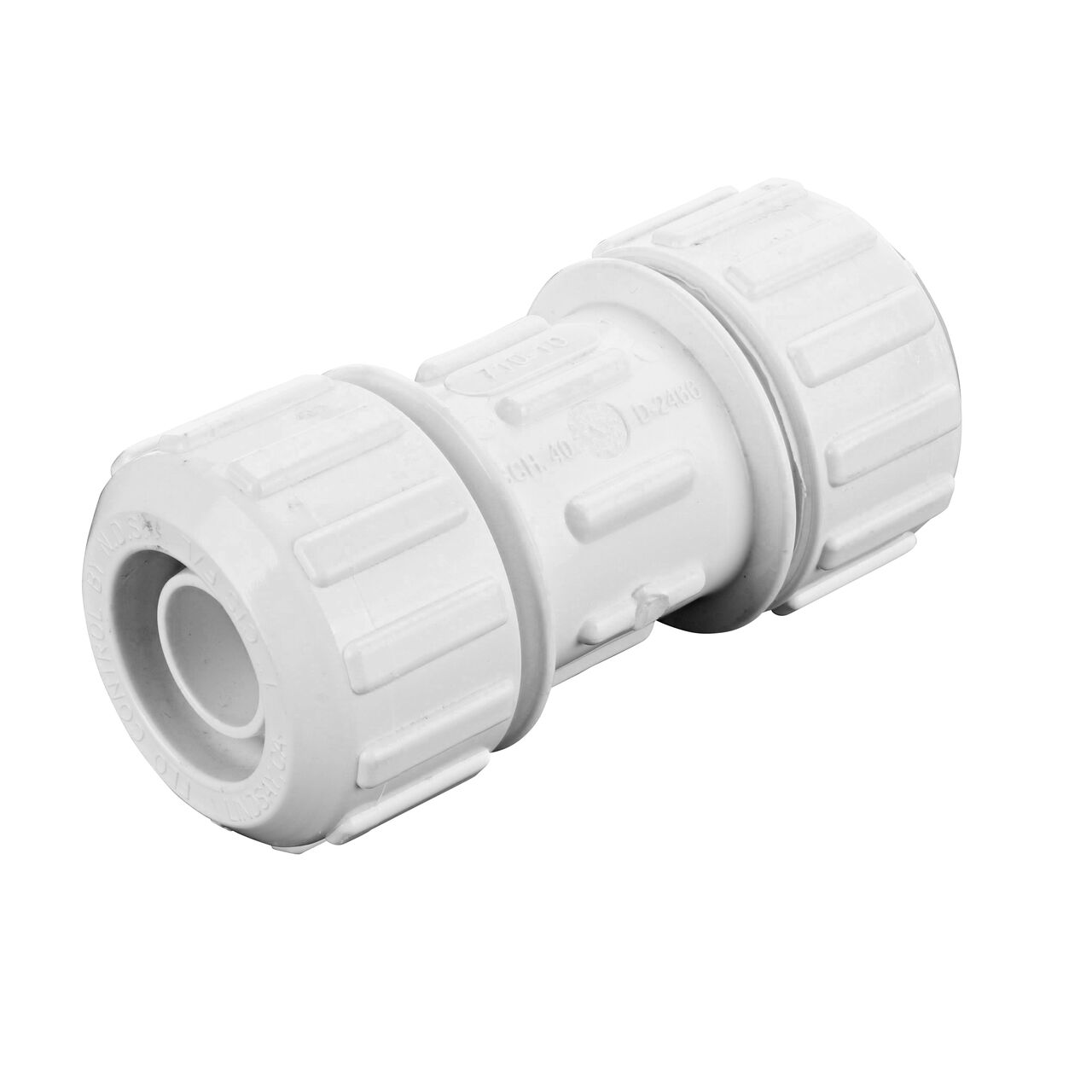 NDS 1 in. Flo-Lock™ Gripper Coupling (NDS 710-10) comes with two compression ends that connect to 1 in. SDR-9 CTS pipe
