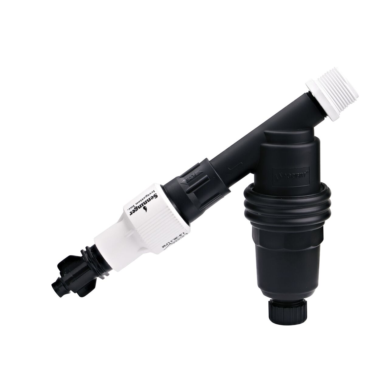 Alternate view of the NDS Drip Zone Kit with Reducing Bushing (NDS DZK 700/710) to show markings