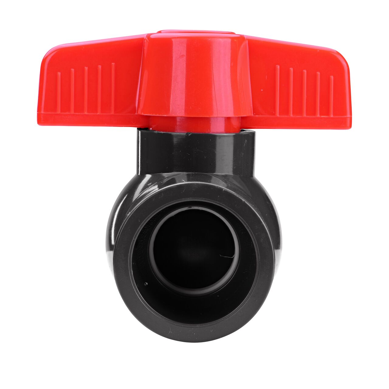 The NDS 1 in. PVC IPS Ball Valve is made of durable material and works with most PVC pipe to transport water and prevent backflow of contaminated water in pressurized systems (NDS E1610-10)