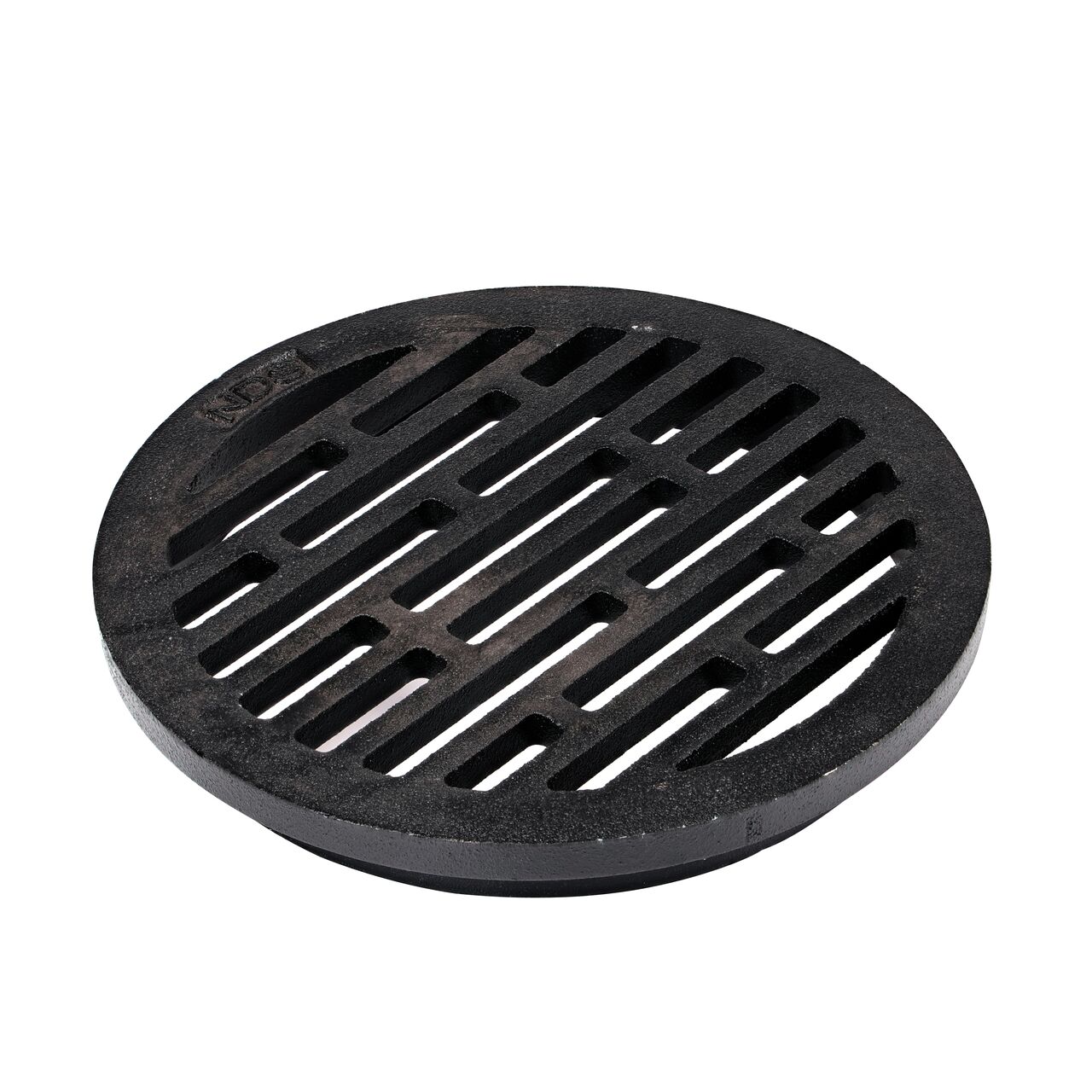 NDS 12 in. Round Duracast™ Ductile Iron Grate fits 12 in. Drain Pipes (NDS D12)