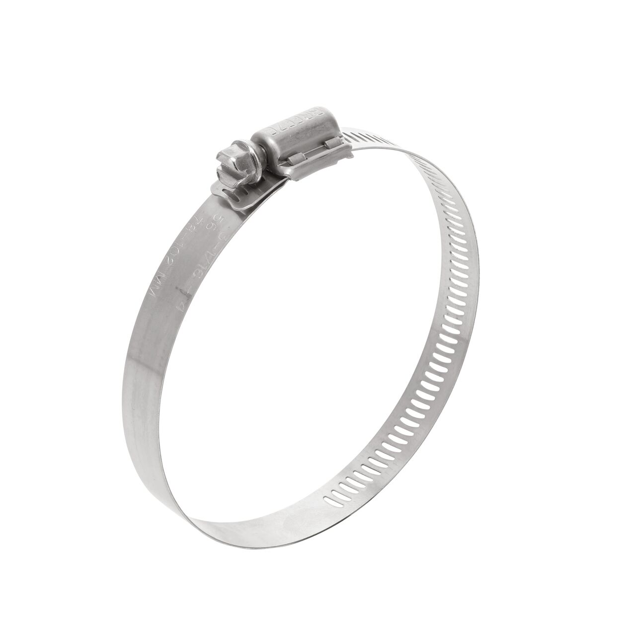 The NDS SAE 56 Worm Drive Hose Clamp with 1/2 in band width (NDS 64056H) reduces hose corrosion and system issues
