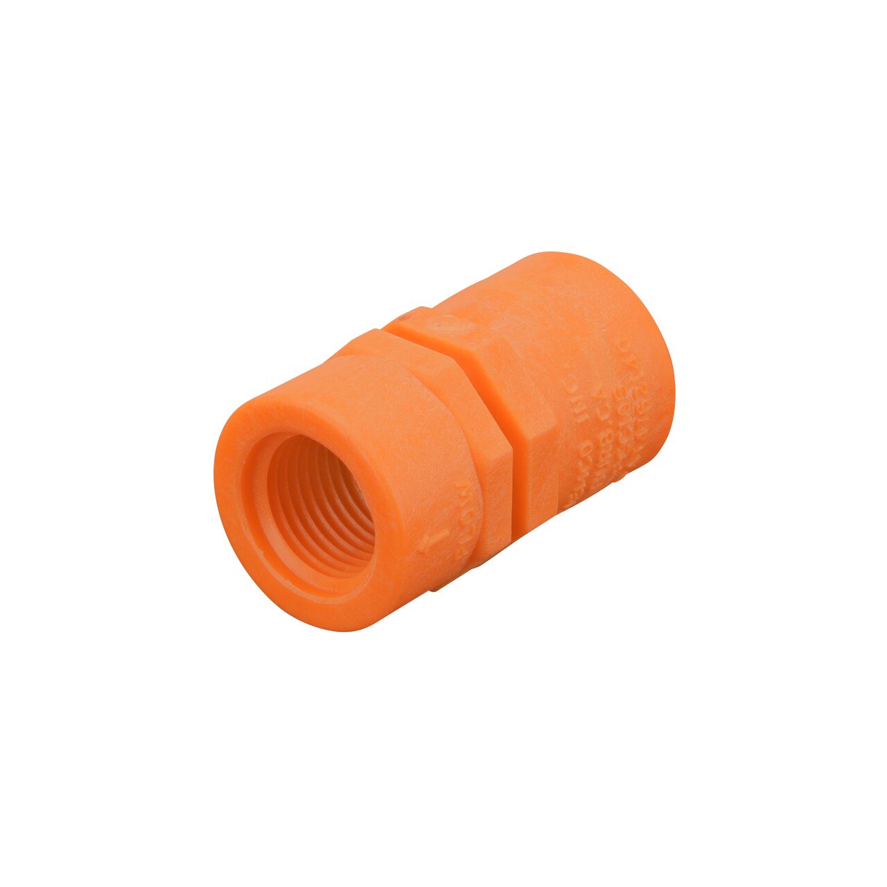 NDS Orange 1/2 in. IPS Female Threaded PVC Breakaway Coupling Valve (NDS 1010-05-O)