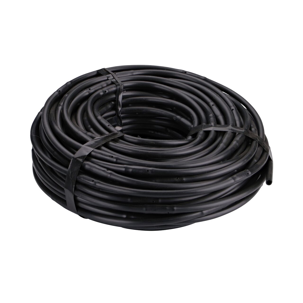 Without the packaging tag on the NDS 100 ft. 1/4 in. Dura Flo™ JR Dripline with 6 in. spaced 0.5 GPH Non-Pressure Compensating Emitters (NDS SFJR-BL-06-01)