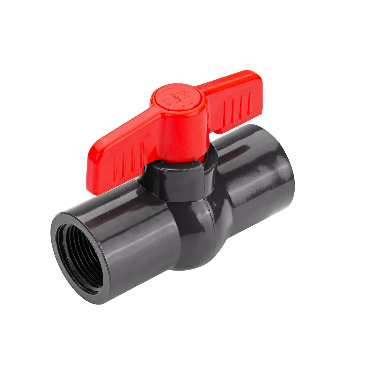 Add a shut off point in your system with the NDS 3/4 in. PVC IPS Ball Valve with FPT connections (NDS E1620-07)
