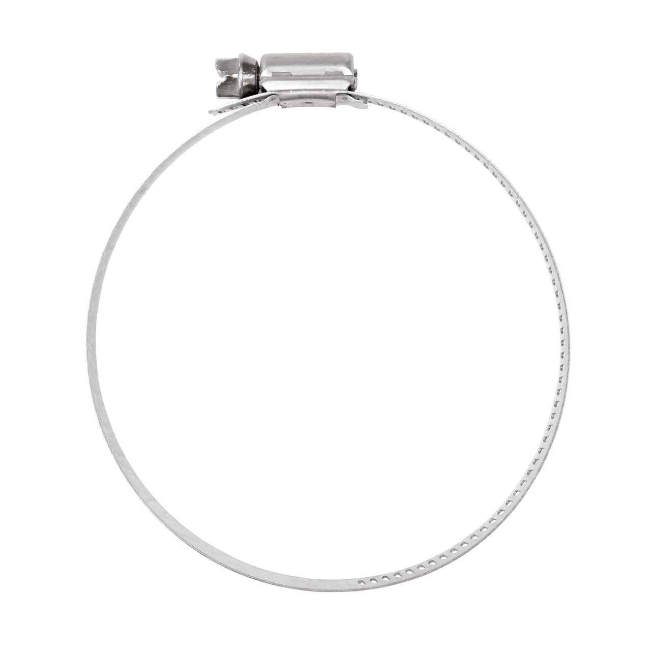 The NDS SAE 56 Worm Drive Hose Clamp with Aero Seal 1/2 in. band width (NDS 64056H) has a diameter range of  3-1/16 - 4 in.