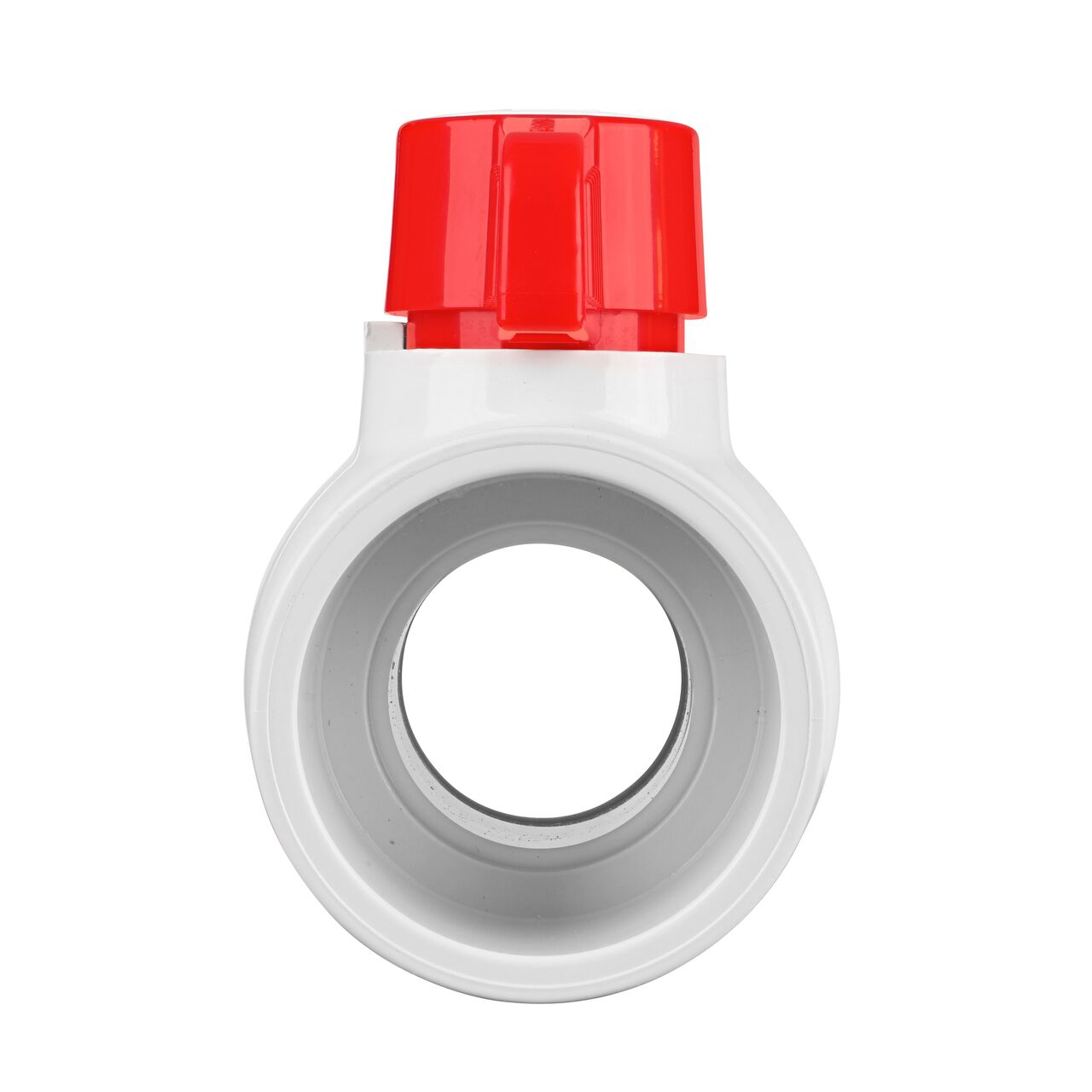 The NDS 2 in. CPVC CTS Ball Valve is made of durable material and works with most CPVC pipe to transport water and prevent backflow of contaminated water in pressurized systems (NDS C1310-20)