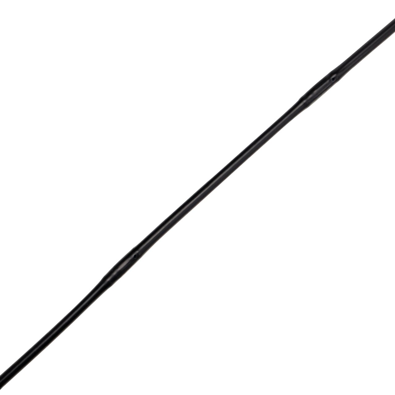 Closeup showing the emitter spacing on the NDS 100 ft. 1/4 in. Dura Flo™ JR Dripline with 6 in. spaced 0.5 GPH Non-Pressure Compensating Emitters (NDS SFJR-BL-06-01)