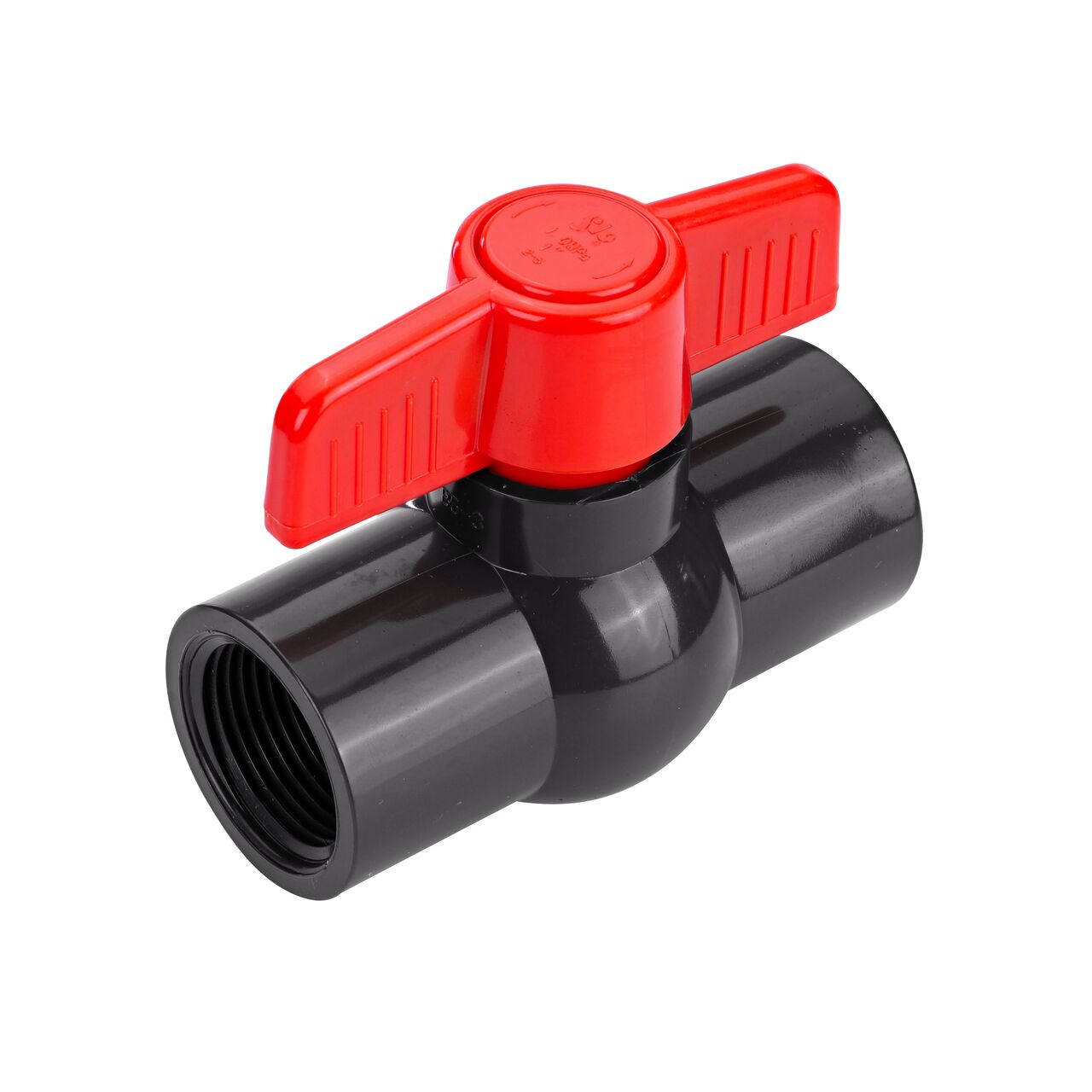 Add a shut off point in your system with the NDS 1 in. PVC IPS Ball Valve with FPT connections (NDS E1620-10)