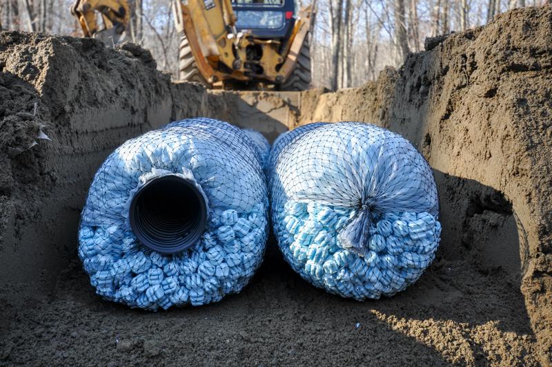 EZflow Trench Installation 2