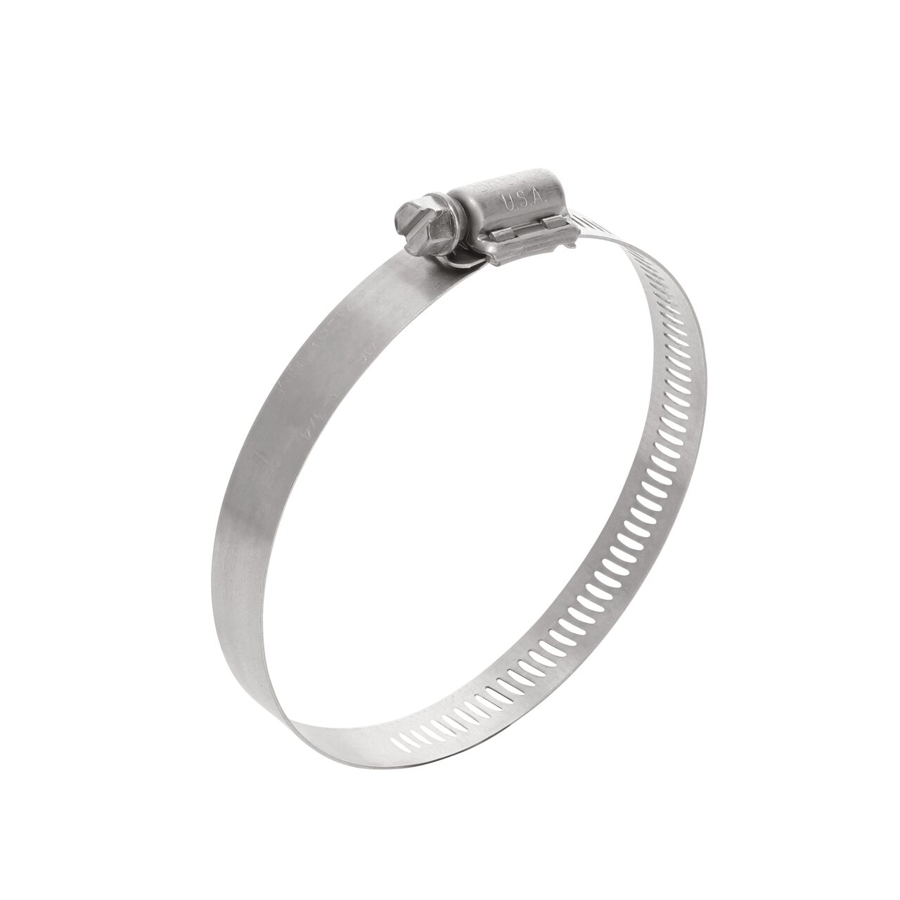 The NDS SAE 52 Worm Drive Hose Clamp with 1/2 in band width (NDS 64052H) reduces hose corrosion and system issues