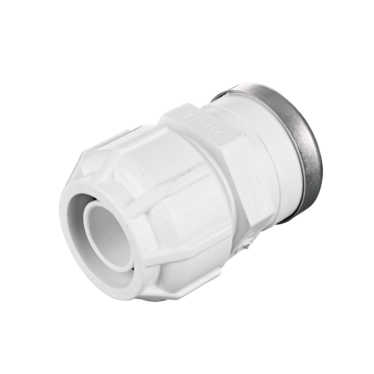 The NDS 1 1/4 in. Flo-Lock™ Gripper Adapter provides a leak-resistant connection between pipes (NDS 731-12)