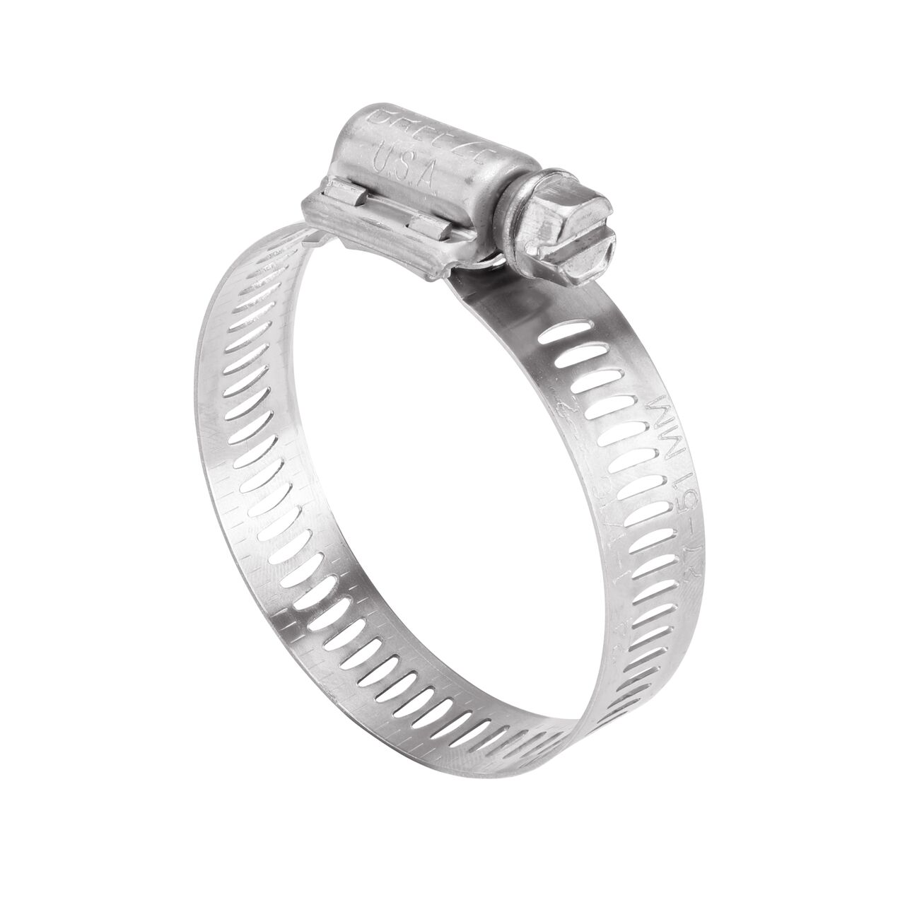 Use the NDS SAE 24 Worm Drive Hose Clamp with Aero Seal 1/2 in. band width (NDS 64024H) to form a secure connection in an industrial application between two pliable hoses or pipes