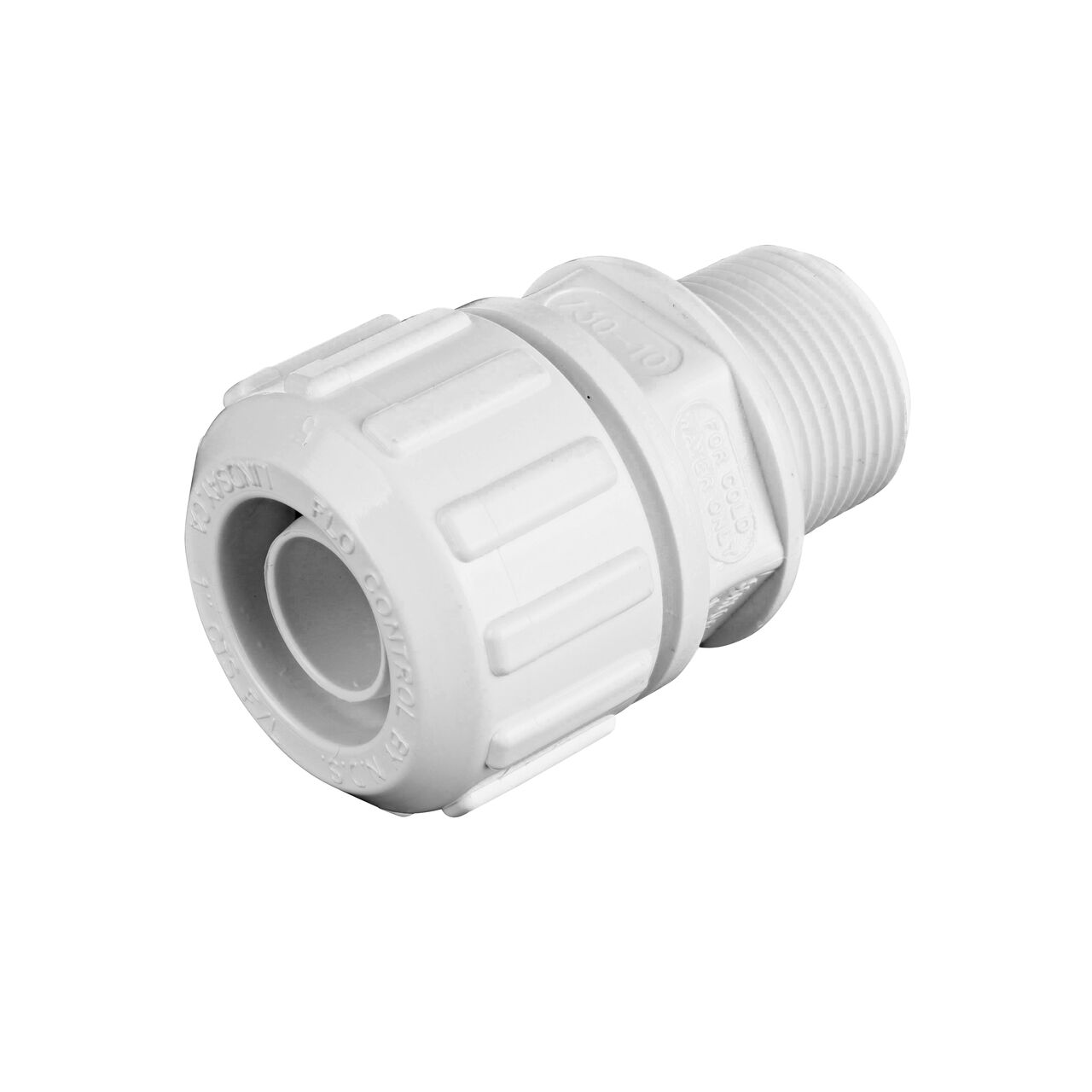 The NDS 1 in. Flo-Lock™ Gripper Adapter provides a leak-resistant connection between pipes (NDS 730-10)