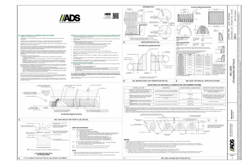 MC-3500 StormTech Full Detail Sheet