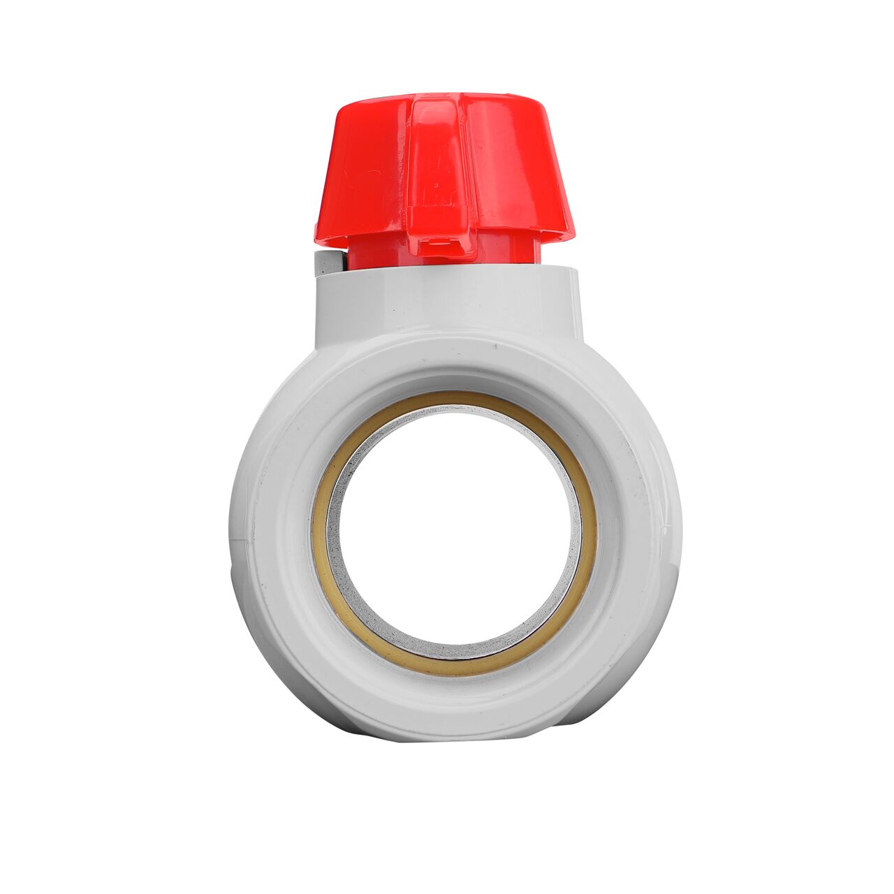 The NDS 2 in. PVC IPS Ball Valve is made of durable material and works with most PVC pipe to transport water and prevent backflow of contaminated water in pressurized systems (NDS E1420-20)