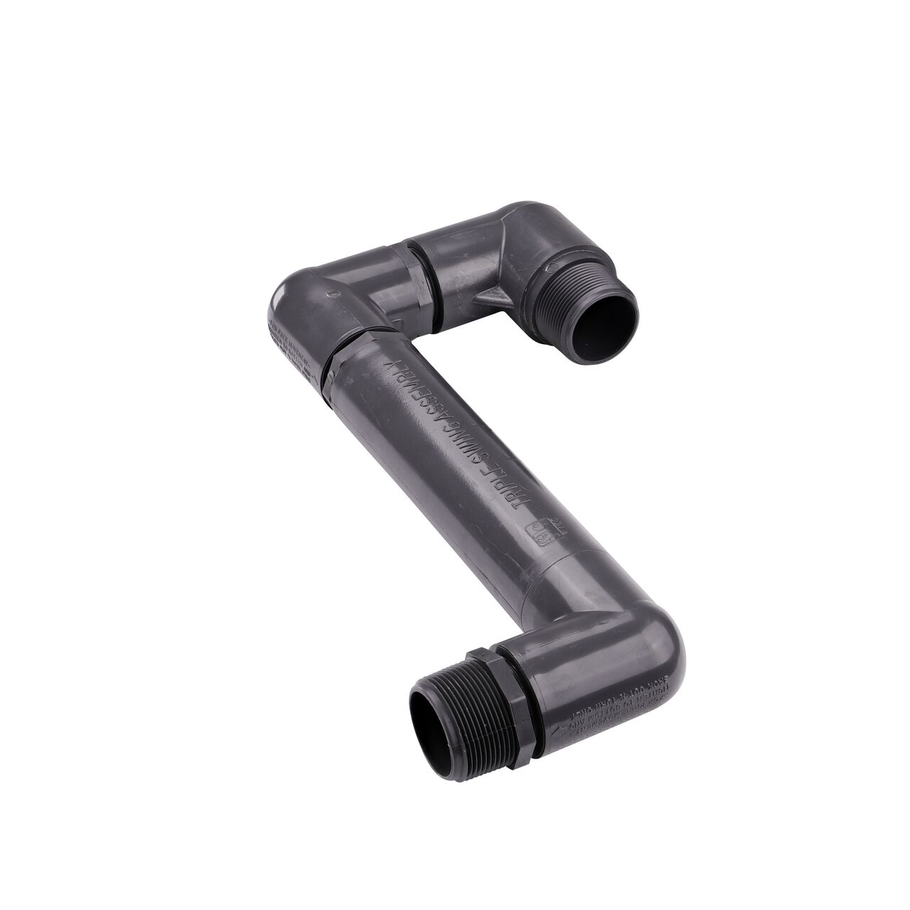 NDS PVC Triple Swing Joints Assembly, Sch. 80 1-1/2 in. MPT allows movement for easier sprinkler placement or relocation (NDS TSA-1500-TT)