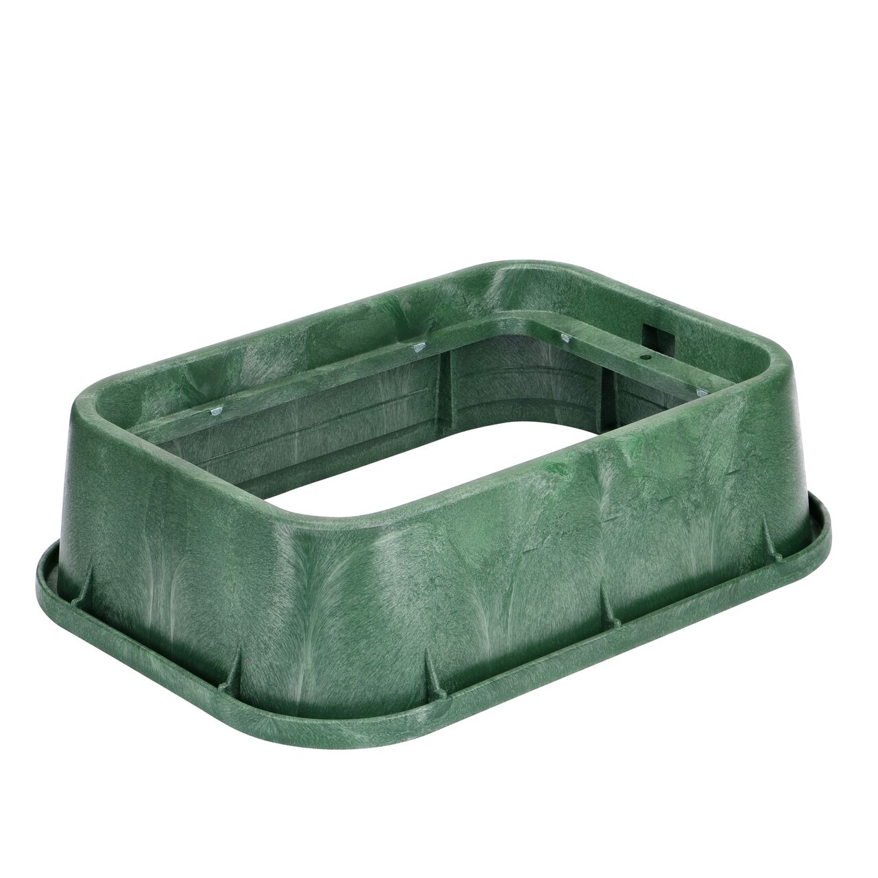 The NDS 13 in. X 20 in. Rectangular Standard Series Jumbo Valve Box is an 6-1/2 in. high Green Extension Box that protects and conceals components (NDS 118-6)