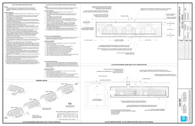 180HD Cultec Cross Section