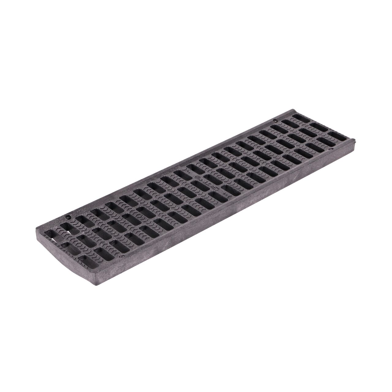 NDS 5 in. Pro Series Channel Drain Grate, Black Plastic (NDS 816)