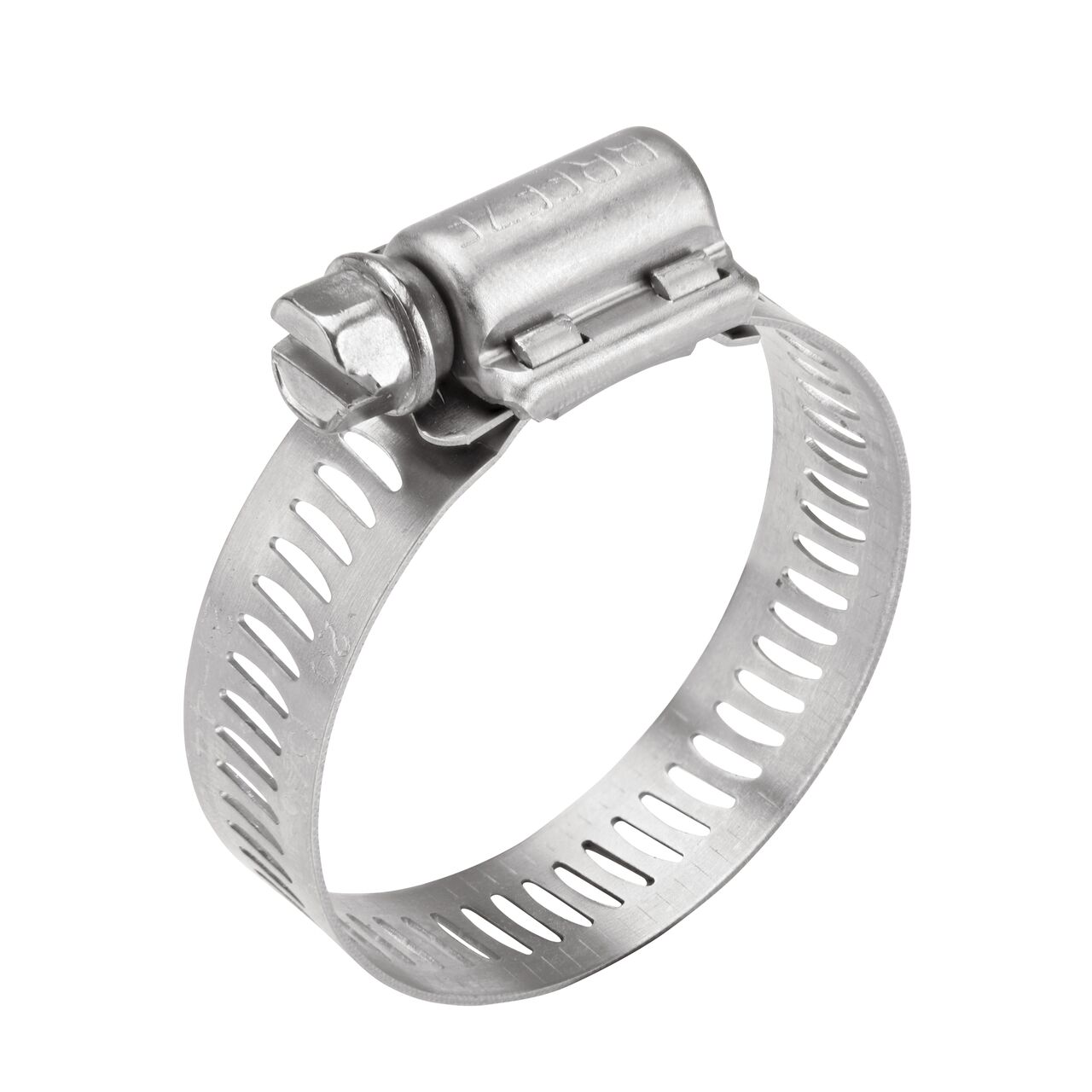 The NDS SAE 20 Worm Drive Hose Clamp with 1/2 in band width (NDS 64020H) reduces hose corrosion and system issues