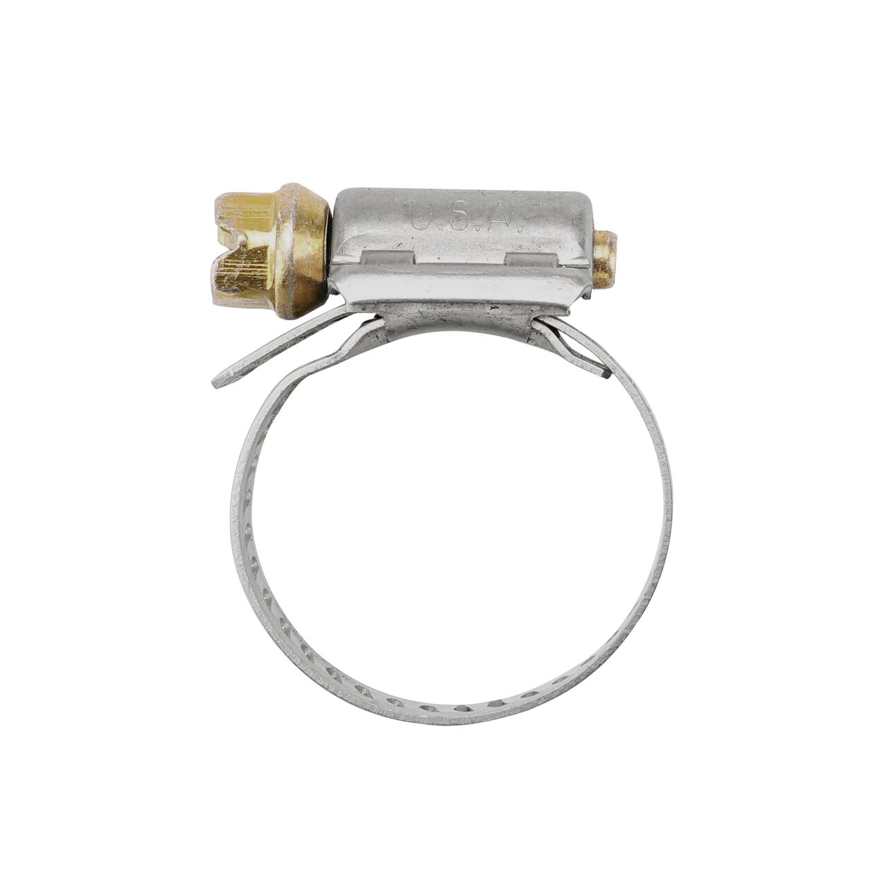 The NDS SAE 12 Worm Drive Hose Clamp with Aero Seal 5/16 in. band width (NDS 62012H) has a diameter range of 11/16 - 1-1/4 in.