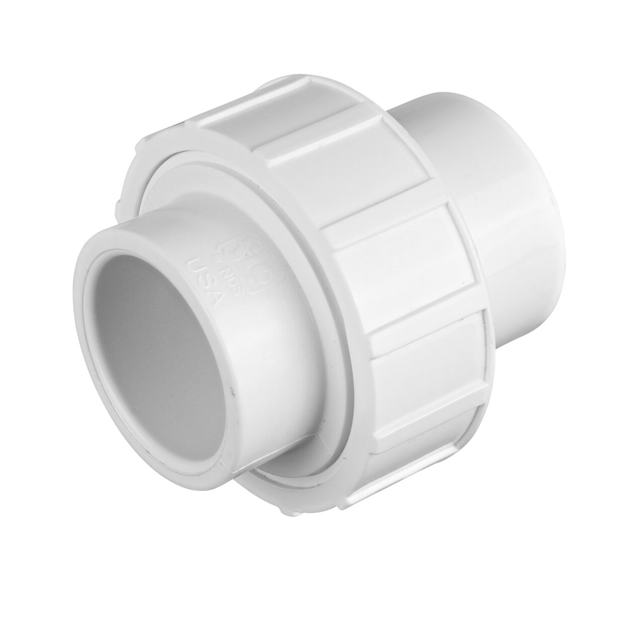 Use the NDS 1 in. PVC Union with dual slip connection ends for Schedule 40 pipes to make a leak-resistant connection between pipes without any glue necessary (NDS WU-1000-S)