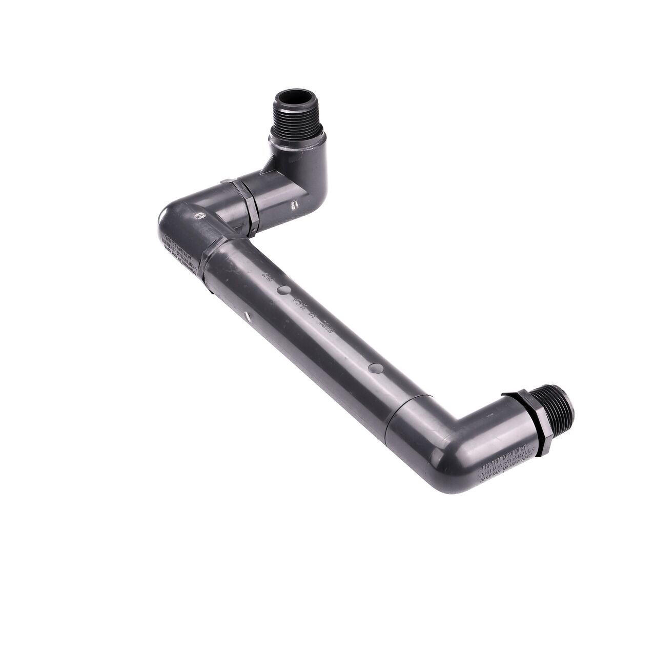 NDS PVC Triple Swing Joints Assembly, Sch. 80 1 in. MPT is ideal for placing sprinklers in narrow or uneven areas that pipelines can’t reach (NDS TSA-1000-TT)