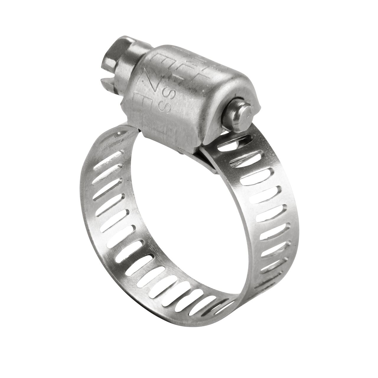 The NDS 1/2 in. - 29/32 in. Worm Drive Hose Clamp SAE 6 with 5/16 band width (NDS 3606) exceeds all SAE requirements including standard J1508 Type "F"
