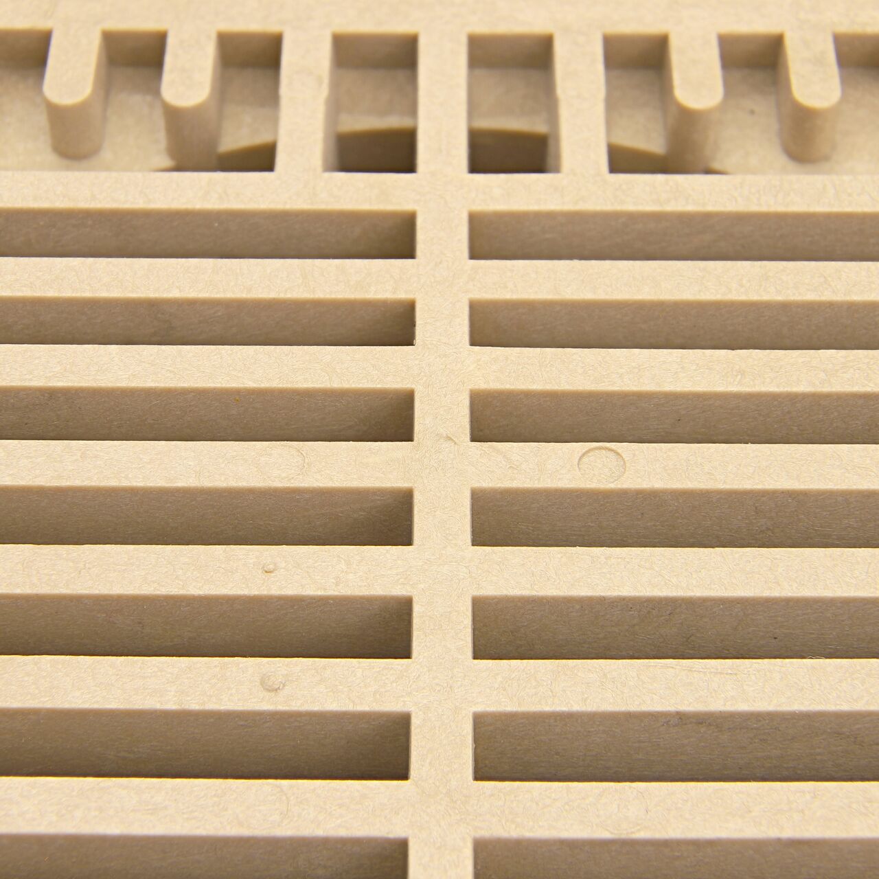 Closeup of the NDS 7 in. Square Grate (NDS 773S)