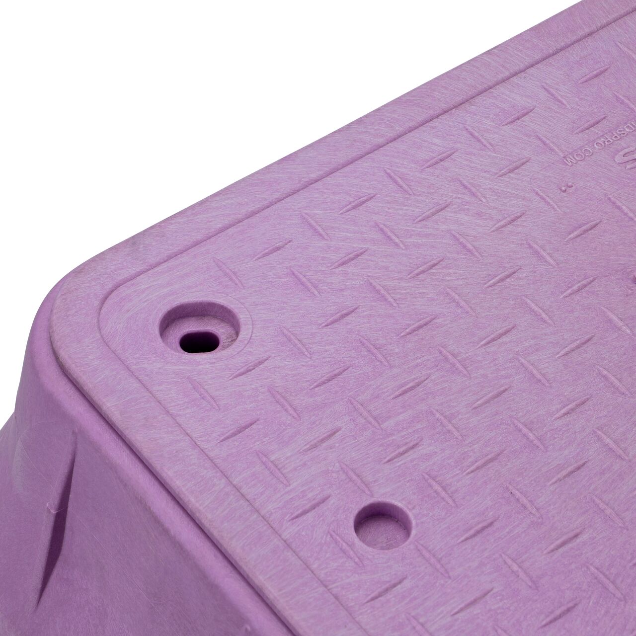 The valve box lid securely in place on the NDS 13 in. X 24 in. Rectangular Pro-Spec® Series Purple Box and Purple Reclaimed Water Cover (NDS 322PBCR) keeping components protected against the elements, foot traffic, lawn care equipment, and potential vandalism while keeping them out of sight