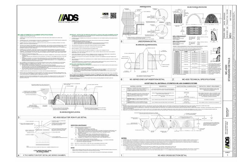 MC-4500 StormTech Full Detail Sheet