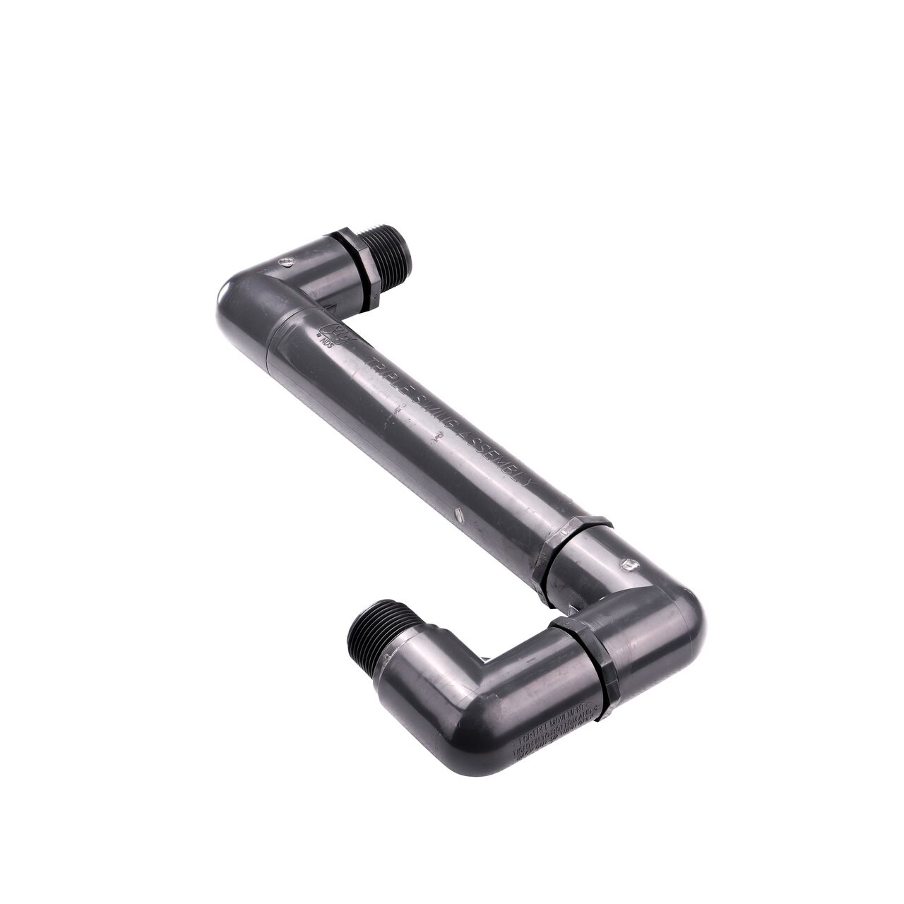 NDS Triple Swing Joints Assembly Sch. 80 1 in. MPT comes preassembled to provide flexible placement for sprinkler off pipeline path (NDS TSA-1000-TT)