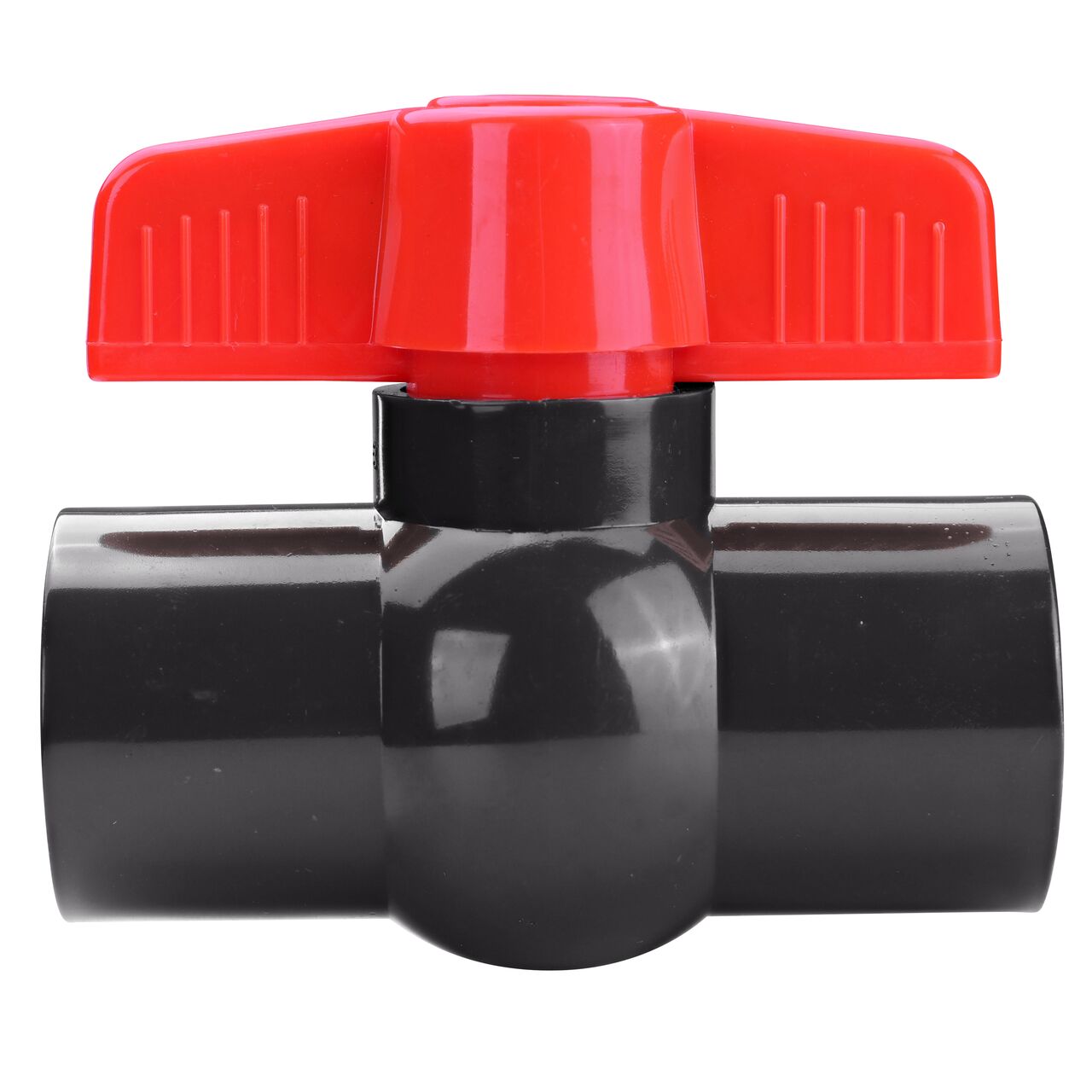 NDS PVC IPS Ball Valve is leak-resistant valve connects two 1 in. FPT Sch. 40 pipe ends in an irrigation or other pressurized system and helps prevent costly property damage, pipe corrosion, and system issues (NDS E1620-10)