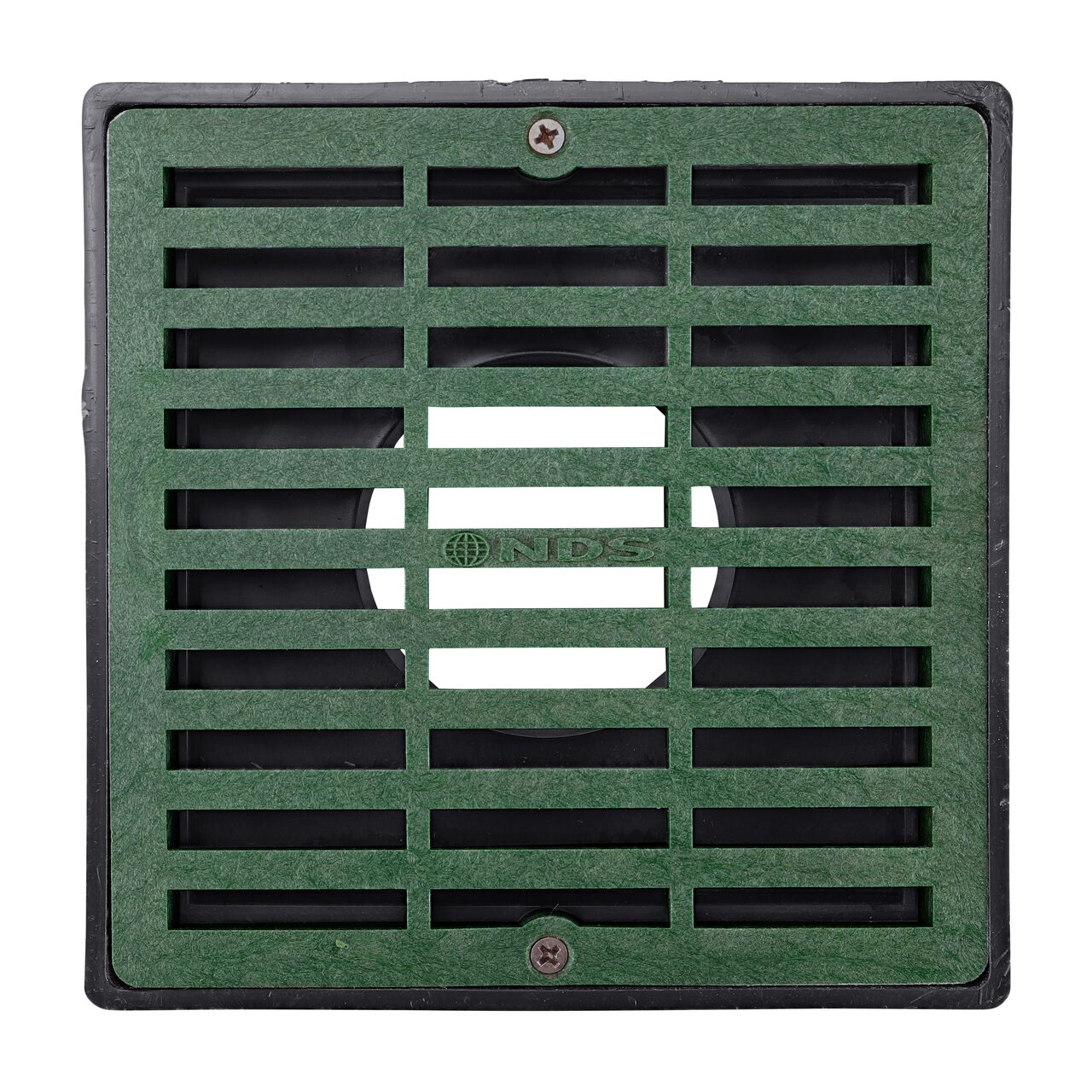 Top Down View of the NDS 6 in. Square Grate (NDS 641)