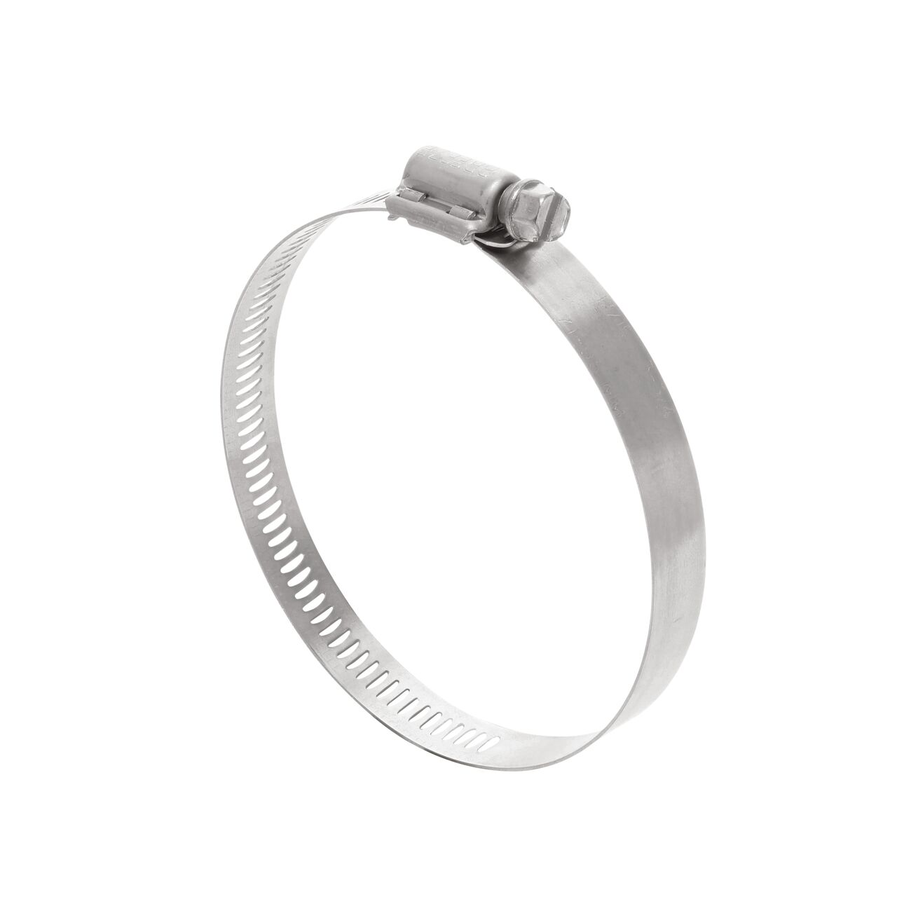 Use the NDS SAE 52 Worm Drive Hose Clamp with Aero Seal 1/2 in. band width (NDS 64052H) to form a secure connection in an industrial application between two pliable hoses or pipes