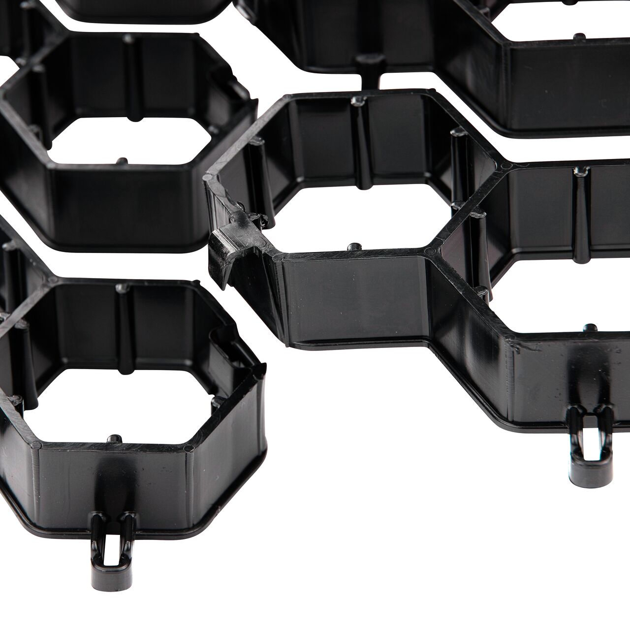 Step 2: Lift the tongue side of the NDS EZ Roll® Grass Pavers to lock into the groove side
