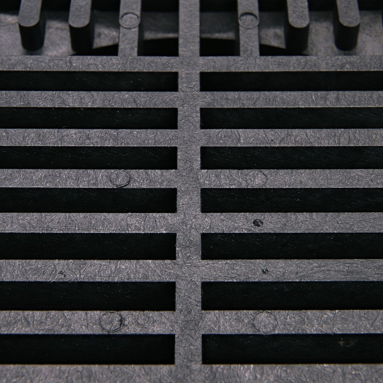 Closeup of the NDS 7 in. Square Grate (NDS 771*, NDS 771)