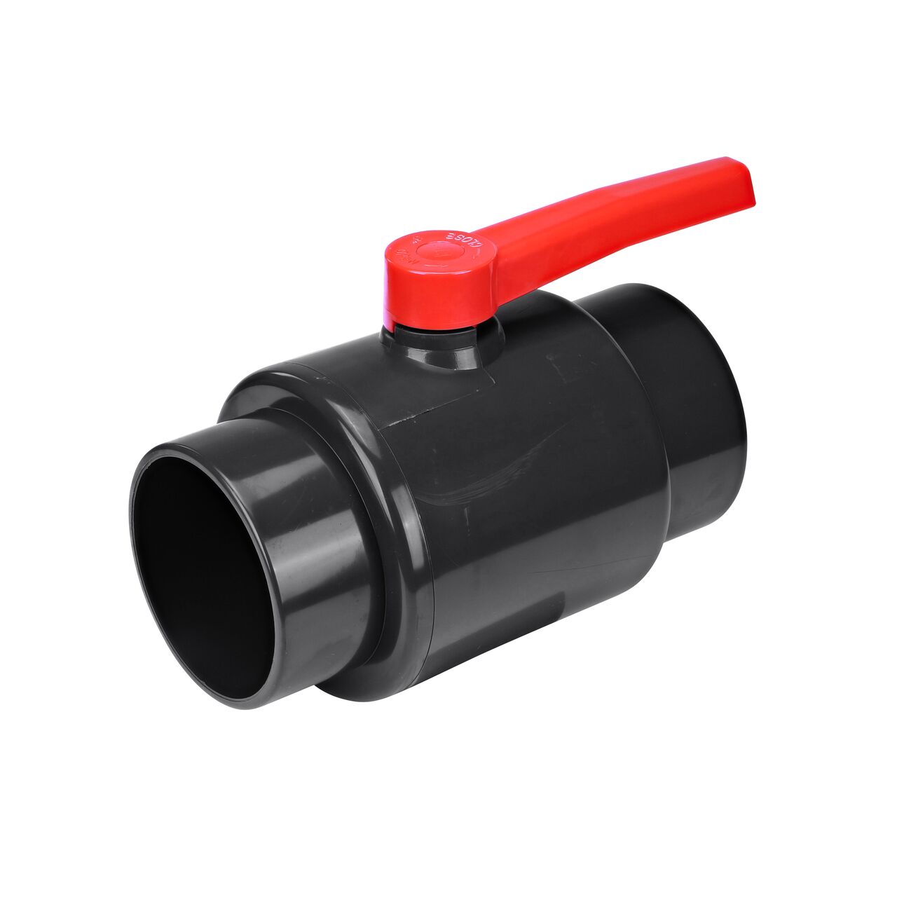 NDS PVC IPS Ball Valve is leak-resistant valve connects two 6 in. Sch. 40 pipe ends in an irrigation or other pressurized system and prevents the backflow of water (NDS E1610-60)