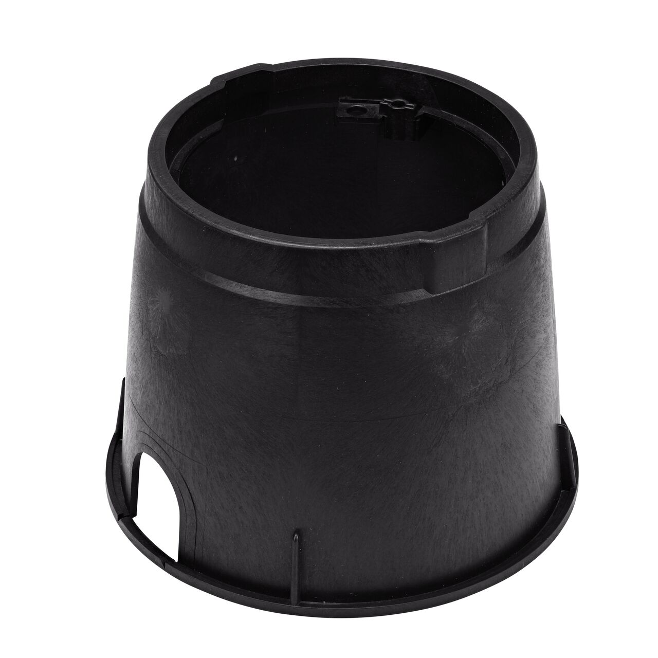 The NDS 10 in. Round Standard Series Valve Box is an 10 in. high Black Box that protects and conceals components (NDS 111B)