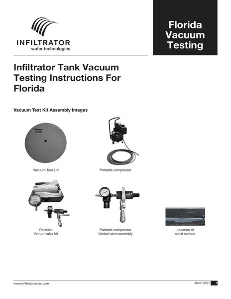 Florida Vacuum Testing Instructions
