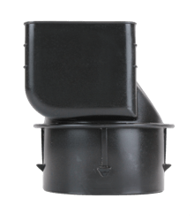 Adaptateur de descente d’eau 4&nbsp;po x 4.25&nbsp;po x 3&nbsp;po&nbsp;–&nbsp;Gauche