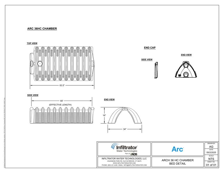ARC 36 HC PRODUCT SPEC SHEET