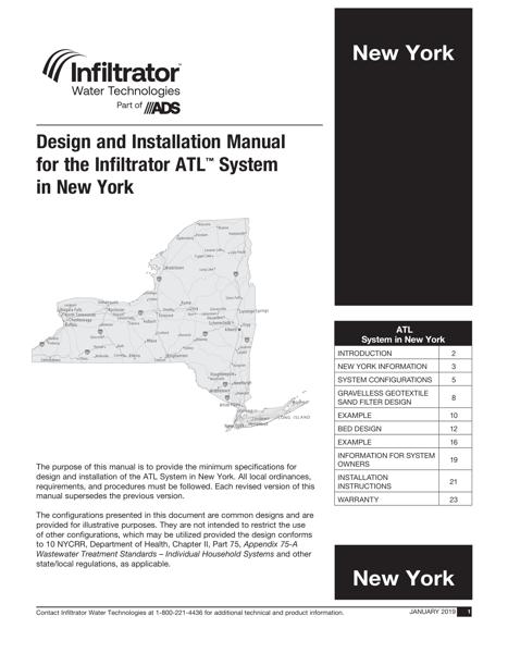 ATL Design and Installation Manual - New York